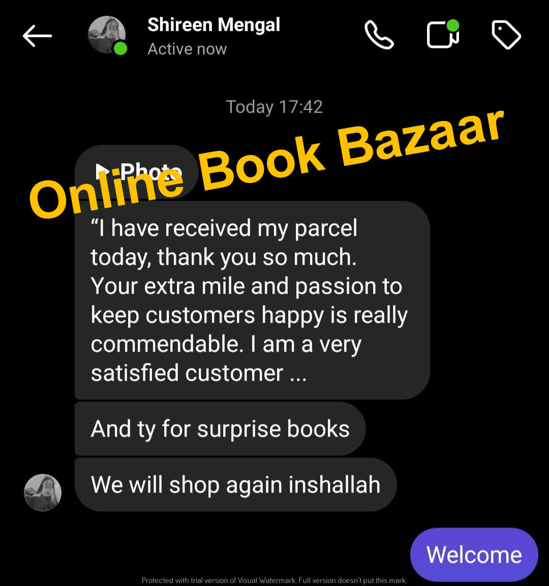 HAPPY & SATISFIED CUSTOMER