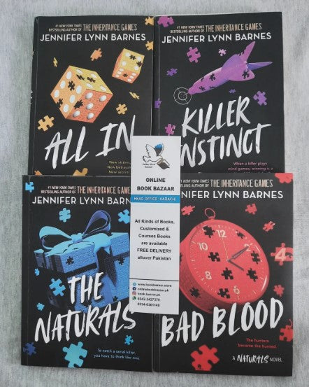 JENNIFER LYNN BARNESS ( BAD BLOOD 4 BOOKS )